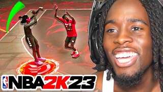 Kai Cenat's FIRST PARK GAME On NBA 2K23!