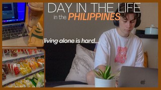 day in the life - foreigner living alone in the philippines 🇵🇭