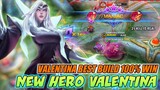 New Hero Valentina Gameplay , Best Build And Skill Combo - Mobile Legends Bang Bang