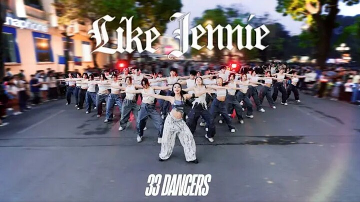 JENNIE的女王气场×33人军团！Fiancée《LIKE JENNIE》实录 [越南]