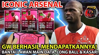 GW DAPATKAN ICONIC ARSENAL UNTUK PERTAMA KALINYA DI PES MOBILE & BANTAI LAWAN MAIN DATA BIKIN NGAKAK