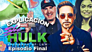 SHE HULK Episodio FINAL Lo que no viste Referencias Curiosidades Easter Eggs por Tony Stark