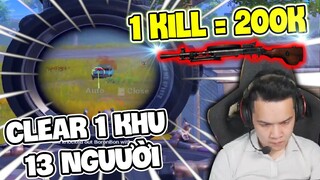 PUBG Mobile - Kèo thử thách bắn DP cực khó 1 kill= 200k, Và 1 trận đấu không làm Người xem thất vọng