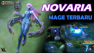 NYOBAIN NOVARIA - HERO MAGE TERBARU MOBILE LEGENDS