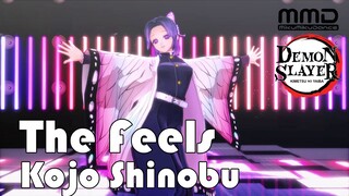 โคโจ ชิโนบุ - เพลง The Feels / Twice【MMD ดาบพิฆาตอสูร】