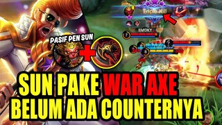 NO HOAX!! HITUNGAN DETIK LAWAN APAPUN MATI, COBAIN SEBELUM DINERF SUN WAR AXE - BUILD TERSAKIT 2021