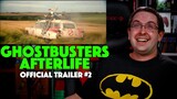 REACTION! Ghostbusters: Afterlife Trailer #2 - Finn Wolfhard Movie 2021