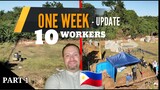 American Building House in Philippines Province | Week 1 Update | The Armstrong Family