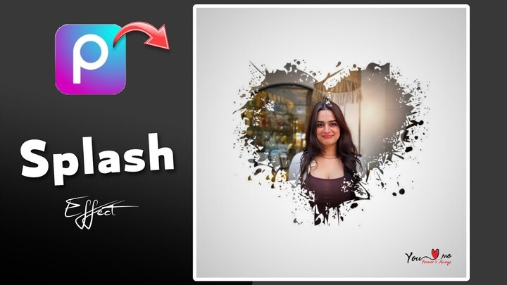 Splash Photo Editing using PicsArt