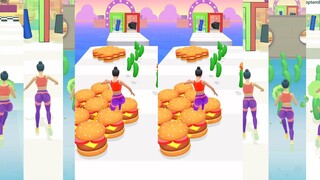 TWERK RACE 3D 🍔🥒 | GAMEPLAY