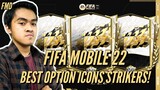 FIFA Mobile 22 Indonesia | Membahas Icons Terbaik Untuk Strikers! Mencari Kartu Meta dan Worth!