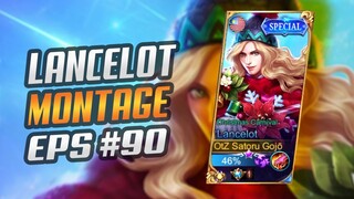 LANCELOT REVAMP MONTAGE SO SATISFYING 😱😱😱 | RANK HIGHLIGHTS #90 | MOBILE LEGENDS BANG BANG