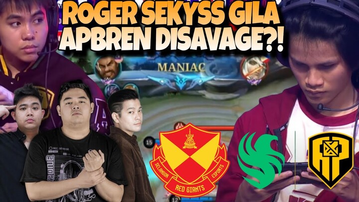 SEKYSS ROGER NGAMUK DAPET SAVAGE ?! YRG VS APBREN MATCH 2 - ESL SNAPDRAGON