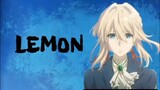 Lemon -Violet Evergarden  (Lyrics video)