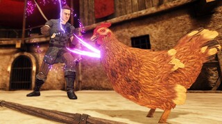 THIS MAGIC WAND TURNS ENEMIES INTO CHICKENS in Blade and Sorcery VR