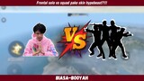 Solo vs squad pake skin hypebeast??!!! Auto barbarkeenn!!!