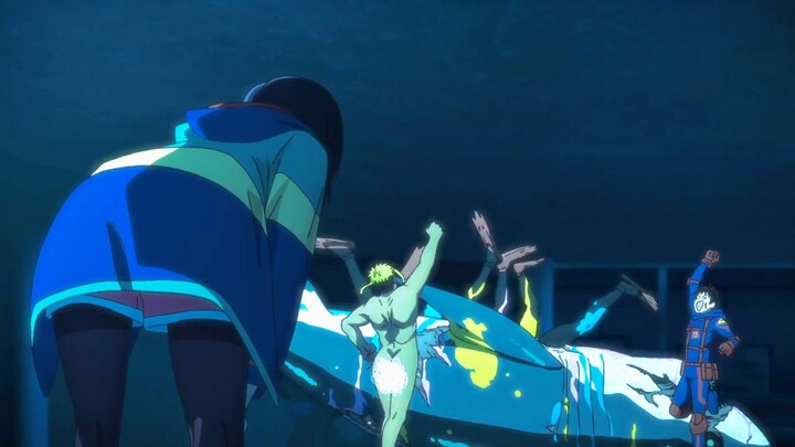Akira saves Shizuka from a Walking Zombie Shark | Zom 100: Bucket List of the Dead