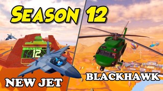 Jailbreak New JET & BLACKHAWK is Here! Season 12 & Fall Map (Roblox Jailbreak)