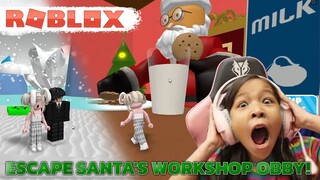 [ Roblox ] หนีจากโรงงานซานตาครอส Roblox christmas