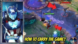 LEAD THE WAY: HOW TO CARRY THE GAME USING CAPTAIN AMERICA SPACE WAR | CAPTAIN AMERICA GAMEPLAY