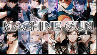 国  乙  男  团|每天一遍，防止早恋|3分47秒极致踩点|Machine Gun