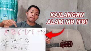 Paano i-transpose ang Chords na mataas o mababa sa'yo(Guitar Lesson for Beginners) Part 2