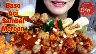 ASMR BASO ACI RANGU SAMBEL MERCON | ASMR MUKBANG INDONESIA