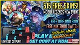 515 Free Skin Event Mobile Legends