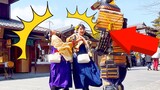 #49 SAMURAI Mannequin Prank in Kyoto Japan | Japanese shogun prank for traveler at Kiyomizu Temple