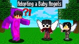 Adopting A BABY ANGELS for 24 Hours In MINECRAFT | TAGALOG |