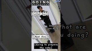 mingyu trying sly attempt to leave while the members were talking to each other 😂🤣 #GOING_SVT