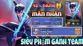 TOP Allain | Trận Đấu Siêu Phẩm Gánh Team Ăn 20 Xác Và 48% Dame ✓