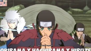 Màn phối hợp sức mạnh của các HOKAGE ĐỜI ĐẦU