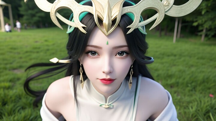 Lukisan AI~Liu Shen Coser sangat indah!