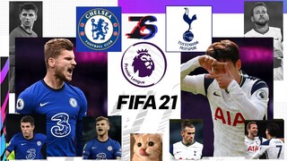 เชลซี🦁🔵 ปะทะ สเปอร์ส 🕊⚪  | FIFA 21 | พรีเมียร์ลีก[นัดที่ 10]