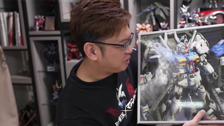 MAD Ajiangge-UC0083 Stardust Memories! Noyegil VS GP0 3D model scene unboxing!! Super cool body sett