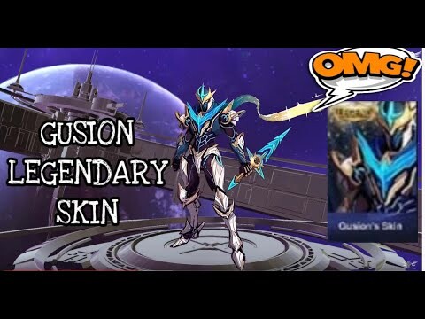 OMG! GUSION'S LEGENDARY SKIN! WATCH TILL END 500 DIAMONDS GIVEAWAY