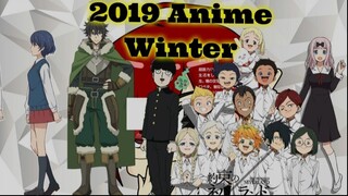 2019 FIVE BEST ANIME WINTER