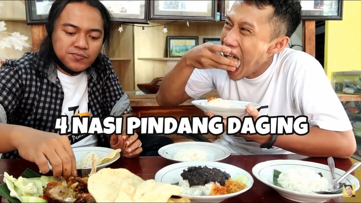MAKAN BESAR 4 PORSI NASI PINDANG RUMAH MAKAN SAMI LUMAYAN