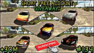 [🔴Short Free Account Giveaway#134 ] Car Parking Multiplayer 4.7.8