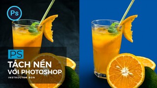 photoshop tách nền cho vật thể | BonART