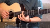 [Fingerstyle Guitar] DJ Okawari từ Bản Tình Ca Mùa Đông Tập "Vũ Khúc Trên Hoa"|Tự Học Guitar|Hướng D