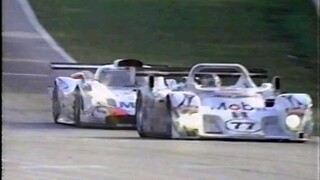 Porsche 911 flip at road Atlanta