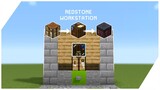 Cara Membuat Redstone Workstation - Minecraft Tutorial Indonesia