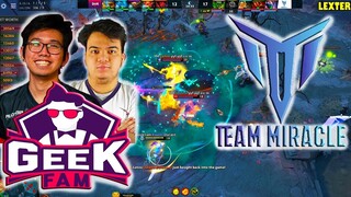 GeeK FaM vs TEAM MIRACLE - Highlights GAME 1 & 2 | Asia communication League S2