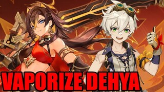 Dehya Vaporize Featuring C6 Bennett (Yelan Kazuha)