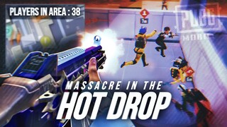 "SOLO vs 40 ENEMIES" IN THE HOT DROP😱 ///// ATHENA GAMING | 1vs4 | PUBGM