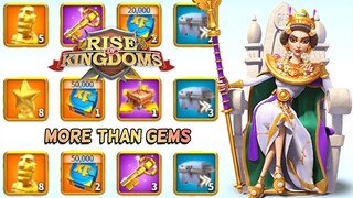 Rise of kingdoms - MORE THAN GEMS Efficient spending