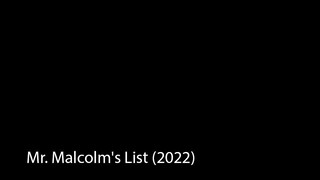 Mr. Malcolm's List (2022)