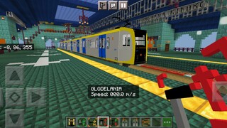 Manila Metro trains in Minecraft Bedrock Edition compilation